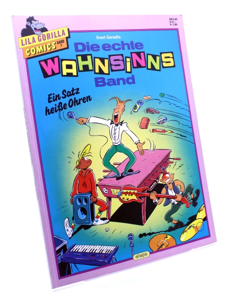 Lila Gorilla Comics Album Nr. 1: Die echte Wahnsinns Band von Ehapa